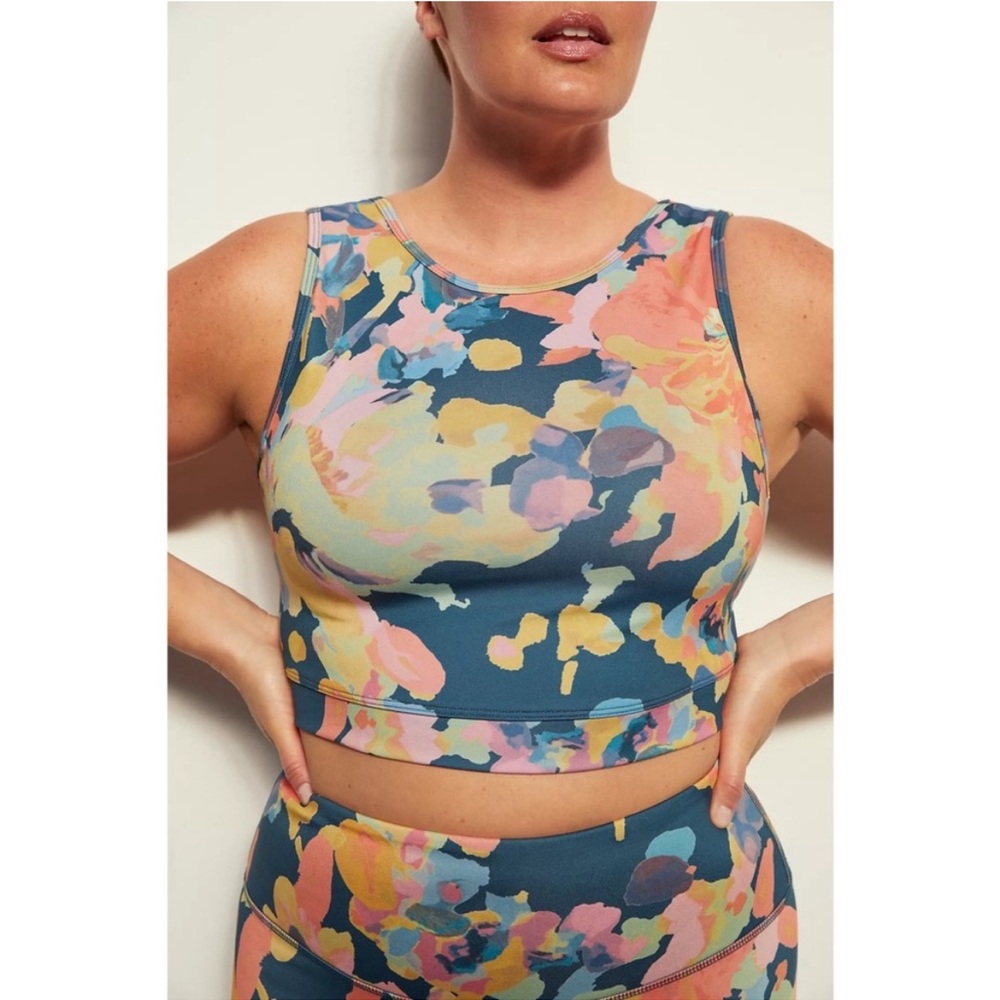 Anthropologie Daily Practice Liana High-Neck Bra and Leggings SET NWT Size 1X